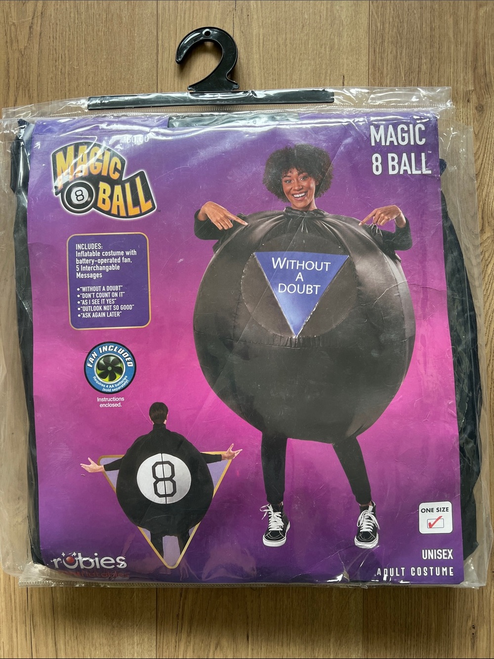 Nwt Magic 8 Ball Inflatable Halloween Costume